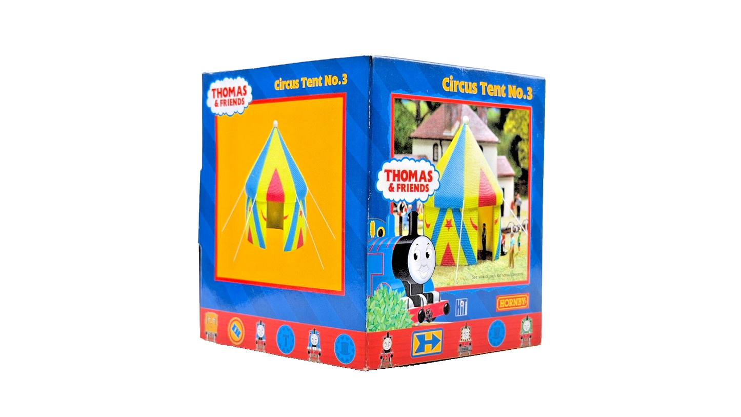 HORNBY OO GAUGE SKALEDALE - R9243 - THOMAS & FRIENDS CIRCUS TENT 3 - BOXED