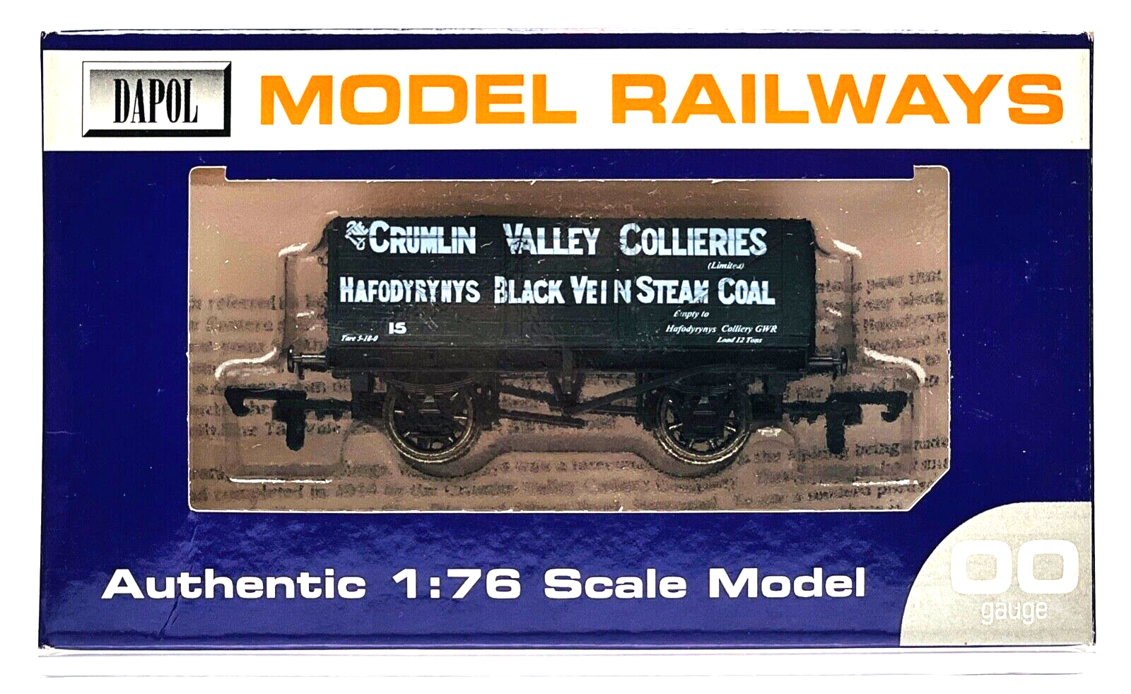 DAPOL 00 GAUGE - CRUMLIN VALLEY COLLIERIES 15 (PONTYPOOL BLAENAVON LIMITED ED)