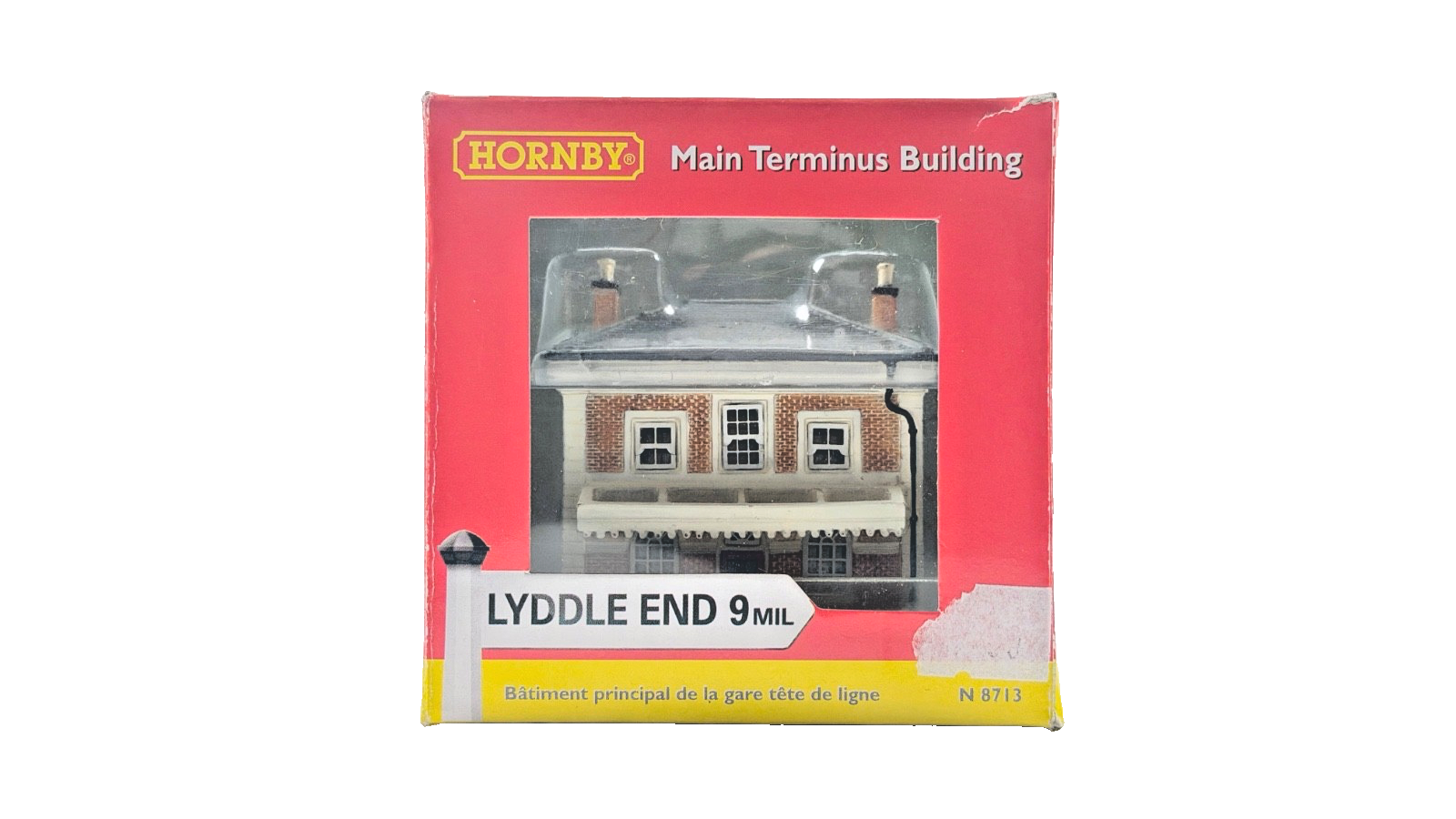 HORNBY N GAUGE LYDDLE END - N8713 - MAIN TERMINUS BUILDING - BOXED