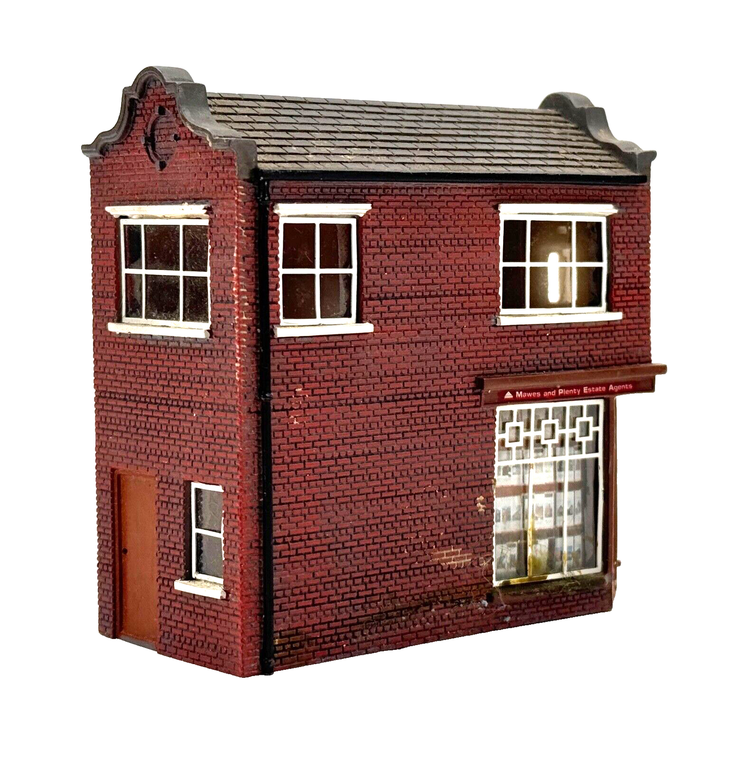 HORNBY 00 GAUGE SKALEDALE - R8968 - MAWES & PLENTY ESTATE AGENT SHOP - UNBOXED