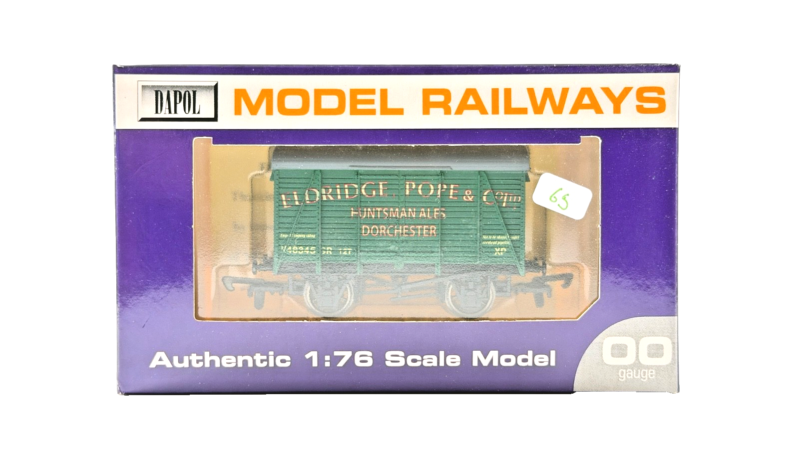 DAPOL 00 GAUGE - ELDRIDGE POPE HUNTSMAN ALES DORCHESTER 48345 (LIMITED EDITION)