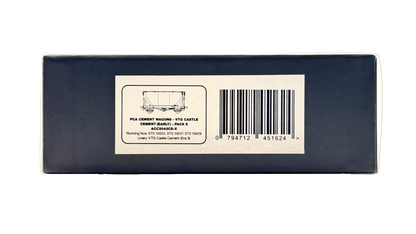 ACCURASCALE OO GAUGE - ACC2043-CS-X - PCA CEMENT WAGONS CASTLE CEMENT (EARLY)