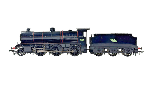 BACHMANN 00 GAUGE - CIE CHERRY BLACK IRISH RAILWAYS N CLASS LOCOMOTIVE 388 BOXED