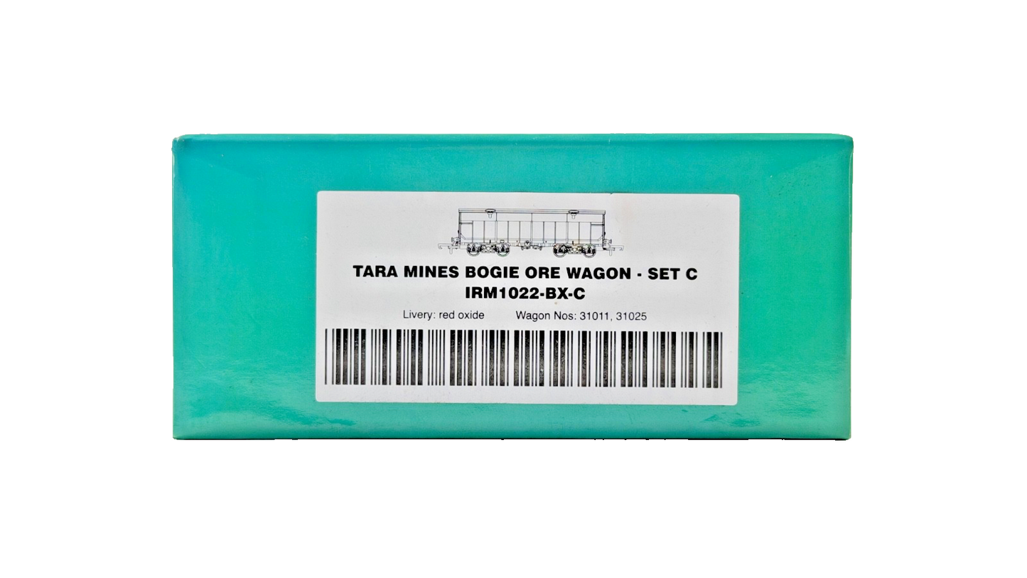 IRISH RAILWAY MODELS 00 GAUGE - IRM1022-BX-C - TARA MINES RED OXIDE WAGON PACK