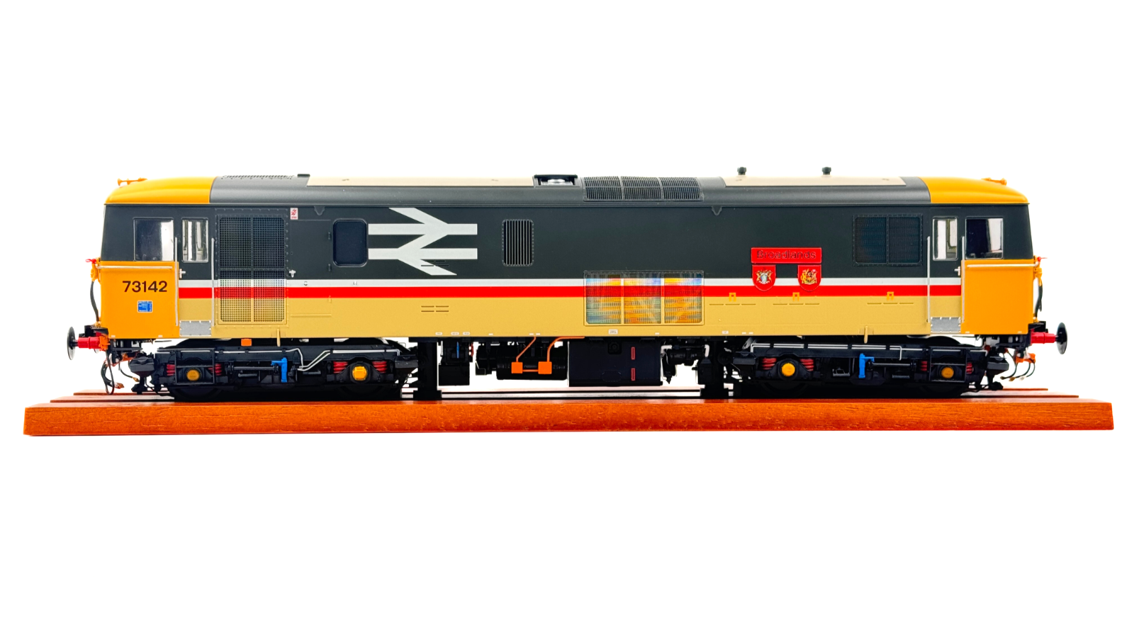 HELJAN O GAUGE - CLASS 73 ELECTRO DIESEL 73142 INTERCITY "BROADLANDS" RENAMED