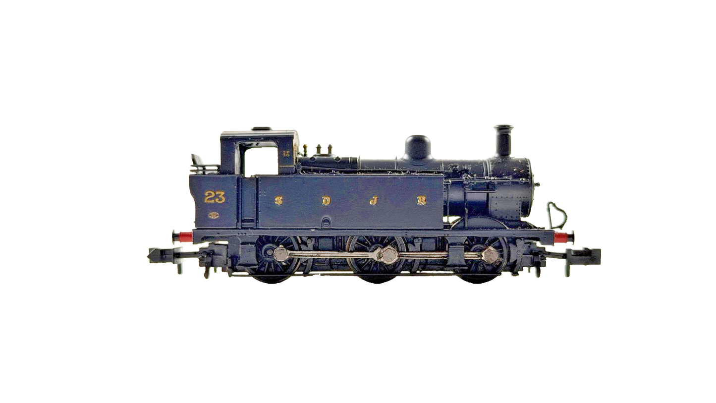 GRAHAM FARISH N GAUGE - SDJR SOMERSET DORSET 3F JINTY LOCOMOTIVE 23 DCC FITTED