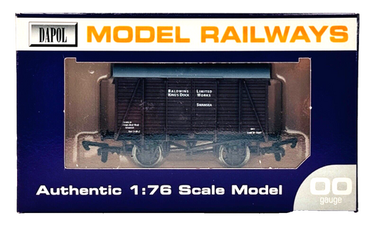 DAPOL 00 GAUGE - BALDWINS OF KINGS DOCK WORKS SWANSEA VENT VAN (LIMITED EDITION)