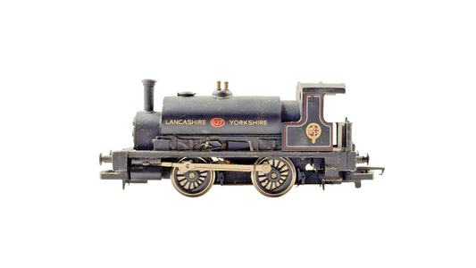 HORNBY 00 GAUGE - LANCASHIRE & YORKSHIRE L&Y SADDLE TANK 627 - NON RUNNER