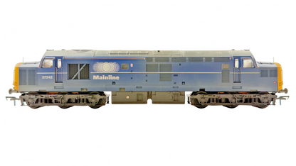 BACHMANN OO GAUGE - 32-784 - CLASS 37/0 DIESEL 37242 MAINLINE BLUE (WEATHERED)