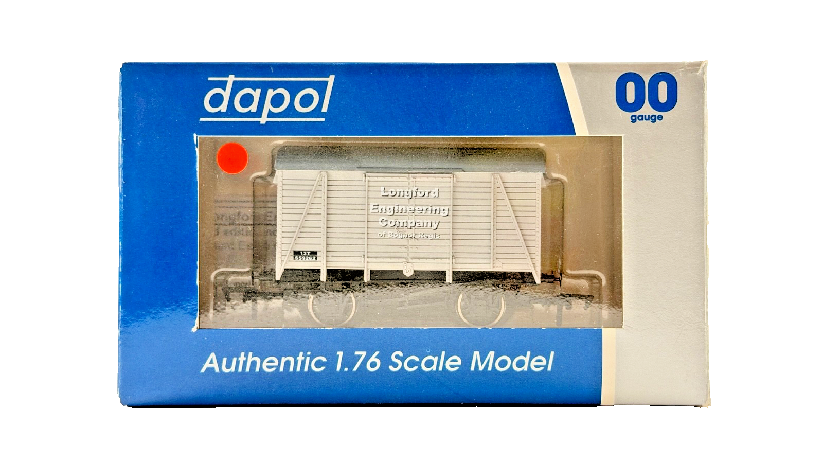 DAPOL 00 GAUGE - LONGFORD ENGINEERING COMPANY BOGNOR REGIS VAN (LIMITED EDITION)