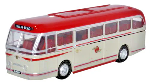 OXFORD DIECAST 1/76 SCALE - 76LRT006 - LEYLAND ROYAL TIGER COACH LOUGH SWILLY