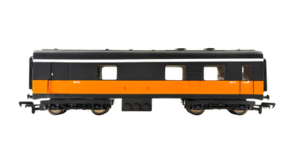SILVER FOX MODELS OO GAUGE - IRISH RAIL ORANGE & BLACK SINGLE STRIPE DUTCH VAN
