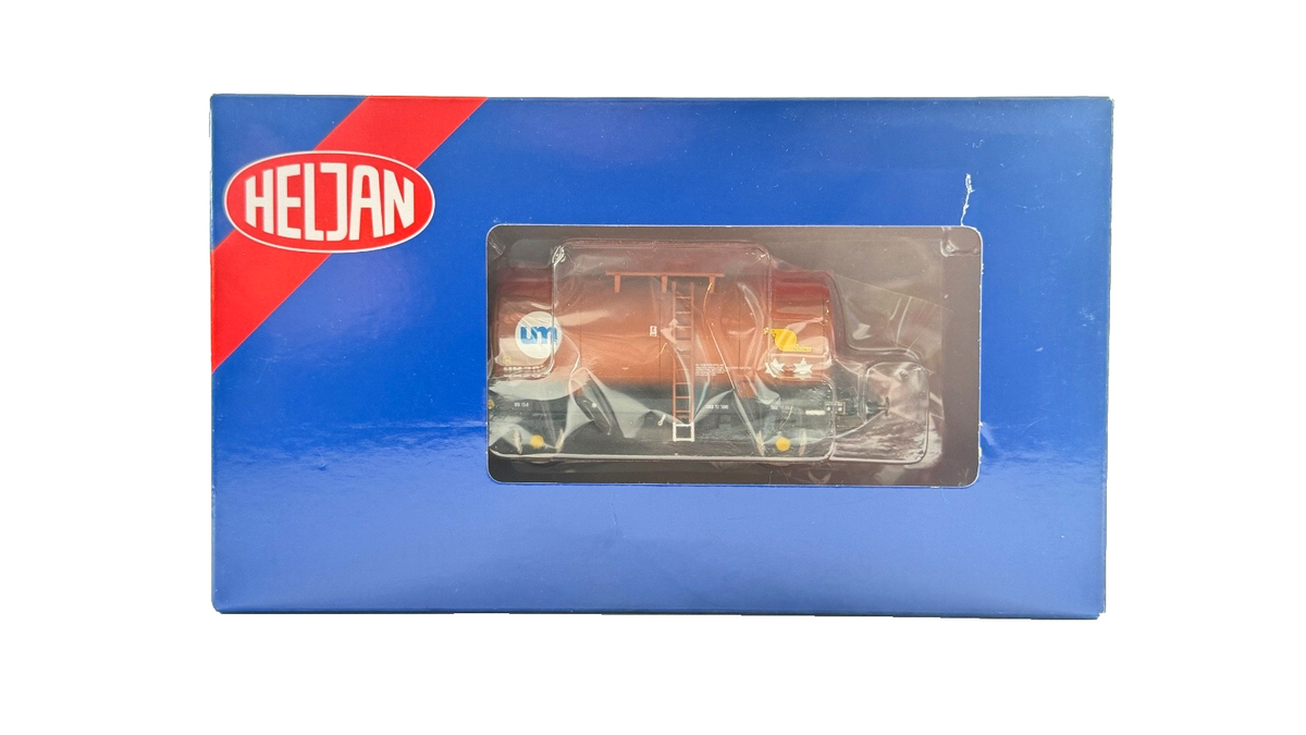 HELJAN OO GAUGE - ITEM 1110 - B TANK UNITED MOLASSES BROWN 205 BOXED