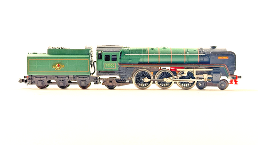 MINITRIX N GAUGE - 2037 - BR GREEN 4-6-2 BRITANNIA CLASS LOCOMOTIVE 70000 BOXED