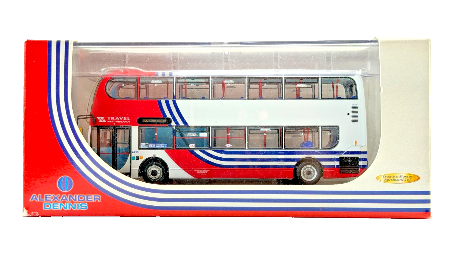CMNL NORTHCORD 1/76 SCALE - UKBUS6014 - ENVIRO 400 TRAVEL WEST MIDLANDS - BOXED