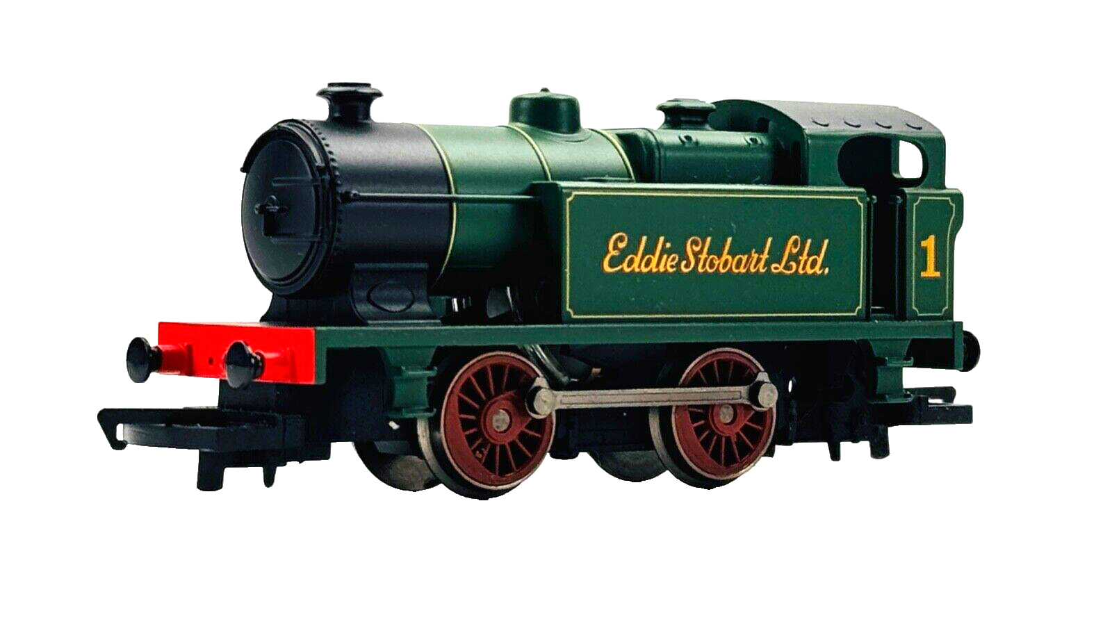 HORNBY 00 GAUGE - EDDIE STOBART LIMITED 0-4-0 INDUSTRIAL TANK ENGINE '1' UNBOXED