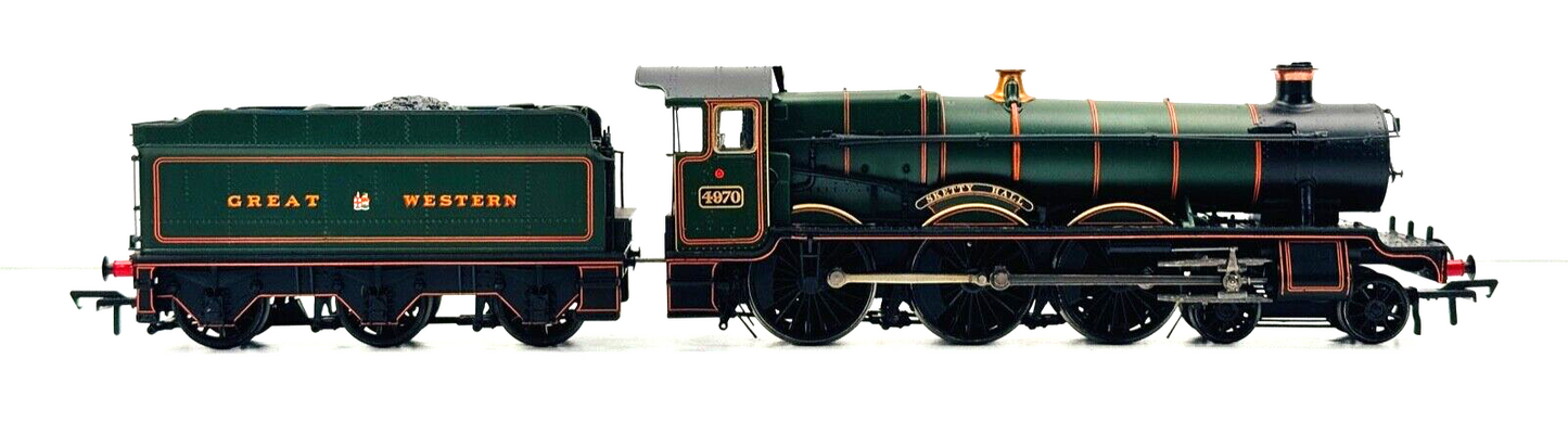 BACHMANN 00 GAUGE - 32-004 - HALL CLASS 4970 'SKETTY HALL' GREAT WESTERN GREEN