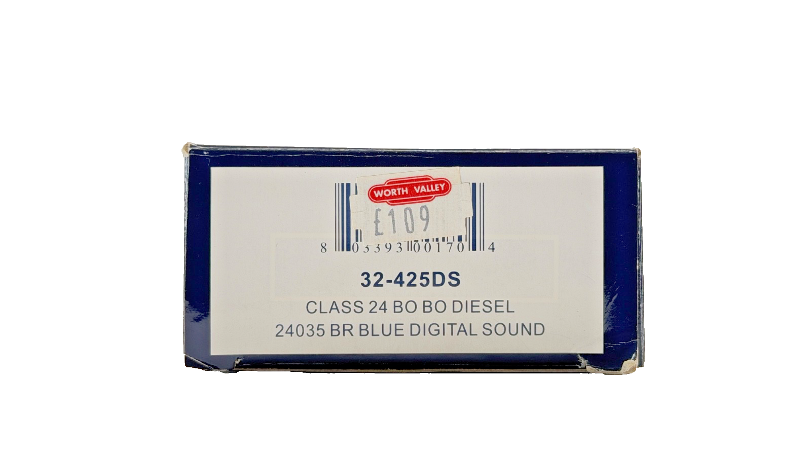 BACHMANN OO GAUGE - 32-425DS - CLASS 24 BO BO DIESEL 24035 BR BLUE DCC SOUND