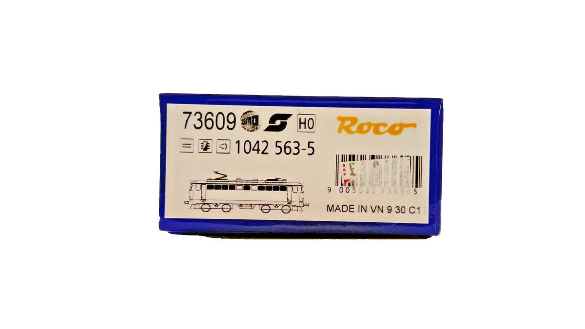 ROCO HO SCALE - 73609 - CLASS 1042 ELECTRIC LOCOMOTIVE OBB DCC SOUND