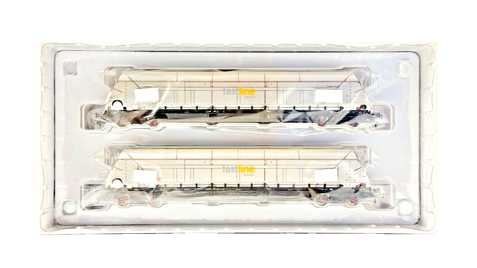 ACCURASCALE OO GAUGE - ACC2601FF2 - HYA BOGIE HOPPER WAGON FASTLINE FREIGHT TWIN