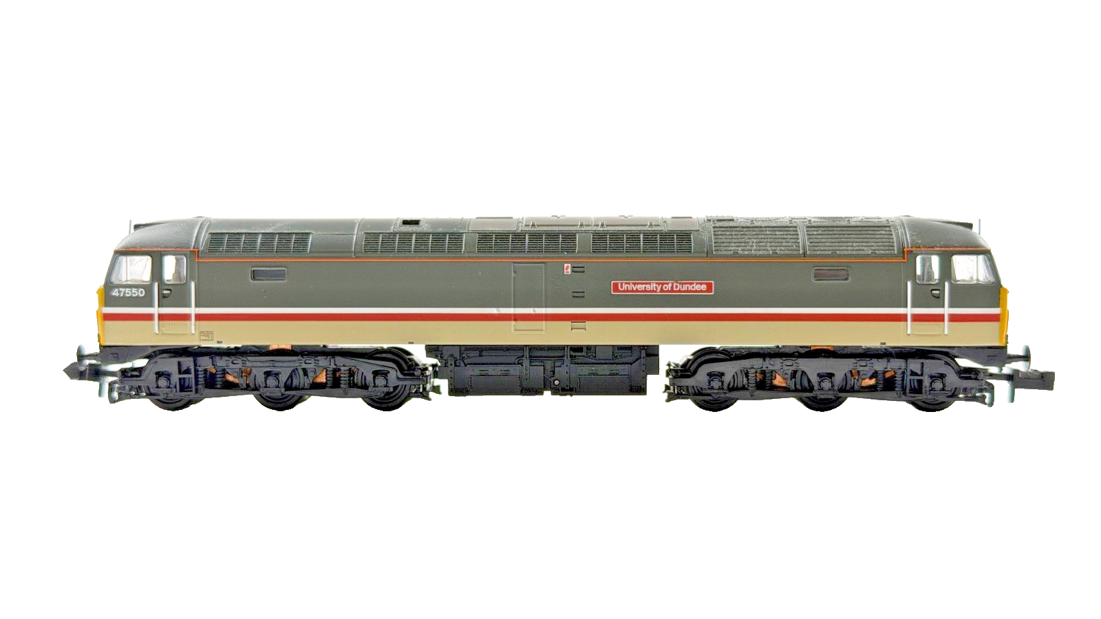 GRAHAM FARISH N GAUGE - 372-248 - CLASS 47 47550 UNIVERSITY OF DUNDEE INTERCITY