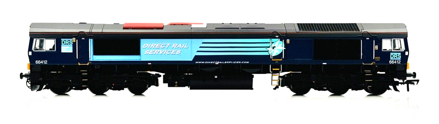 BACHMANN 00 GAUGE - 32-976DC - CLASS 66 DIESEL 66412 DIRECT RAIL SERVICES DRS