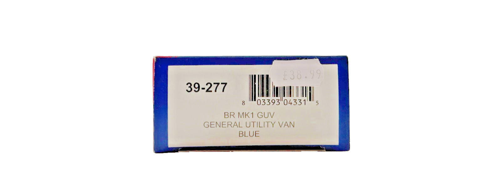 BACHMANN OO GAUGE - 39-277 - BR MK1 GUV GENERAL UTILITY VAN BR BLUE BOXED