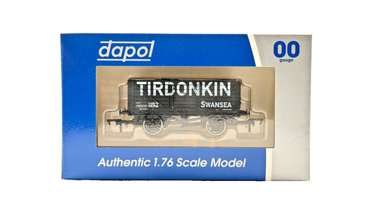 DAPOL 00 GAUGE - TIRDONKIN COLLIERY OF SWANSEA WAGON NO.1192 (LIMITED EDITION)