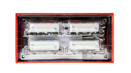 REVOLUTION TRAINS OO GAUGE - RT-PCA20-404K - PCA ALUMINA POWDER TANK WAGON SET