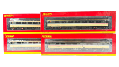 HORNBY OO GAUGE - R4919/R4919A/R4920/R4921A - BR MK2F INTERCITY EXEC COACHES X 4