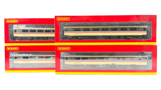 HORNBY OO GAUGE - R4919/R4919A/R4920/R4921A - BR MK2F INTERCITY EXEC COACHES X 4