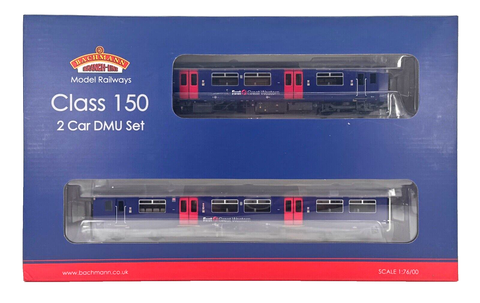 BACHMANN 00 GAUGE - 32-935XS - CLASS 150/1 DMU FIRST GREAT WESTERN - DCC SOUND