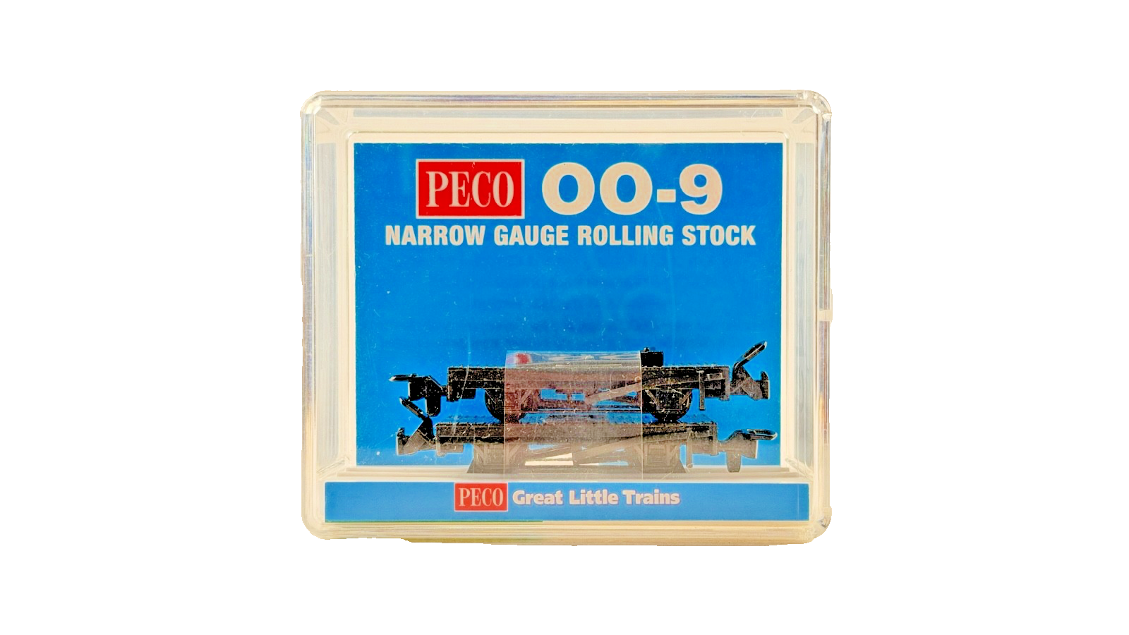 PECO OO9 SCALE - GR-310 - 4 WHEEL BOLSTER WAGONS - BOXED