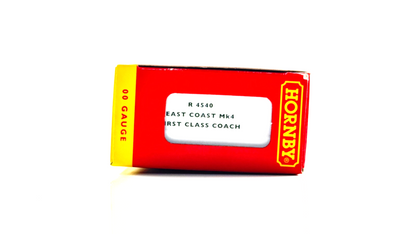 HORNBY 00 GAUGE - R4540 - EAST COAST TRAINS MK4 FIRST CLASS COACH - BOXED