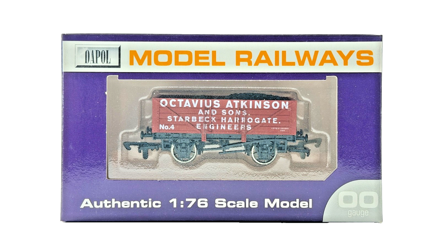 DAPOL 00 GAUGE - OCTAVIUS ATKINSON STARBECK HARROGATE WAGON 4 (LIMITED EDITION)