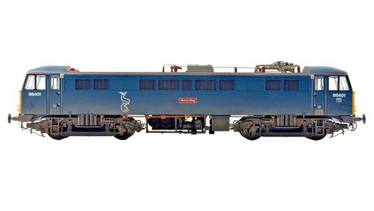 HELJAN OO GAUGE - 8645 - CLASS 86 ELECTRIC 86401 CALEDONIAN SLEEPER MONS MEG TMC