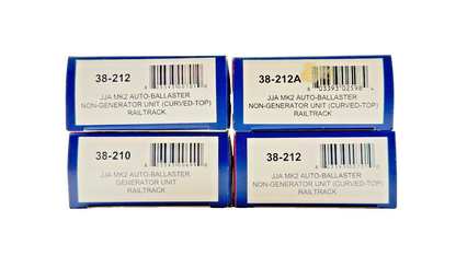 BACHMANN OO GAUGE - 38-210/38-212/A - JJA MK2 AUTOBALLASTER RAILTRACK BOXED X 4