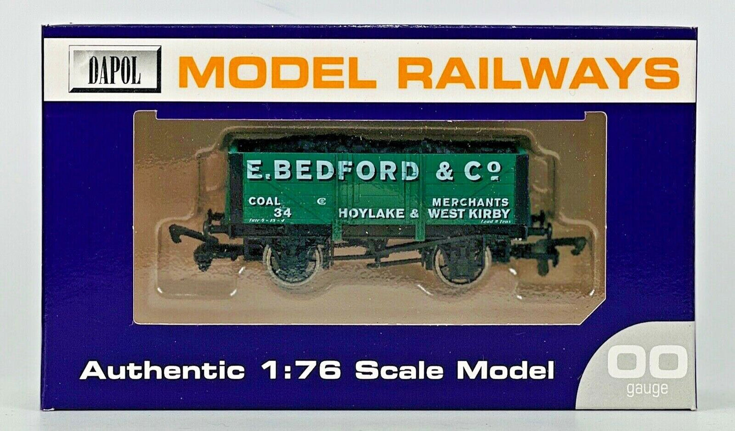 DAPOL 00 GAUGE - E.BEDFORD & CO COAL MERCHANTS HOYLAKE WEST KIRBY 34 (LTD ED)