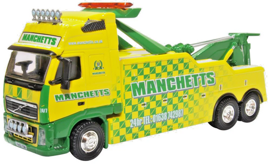 OXFORD DIECAST 1/76 SCALE - 76VOL08REC - VOLVO FH BONIFACE MANCHETTS TRUCK - NEW