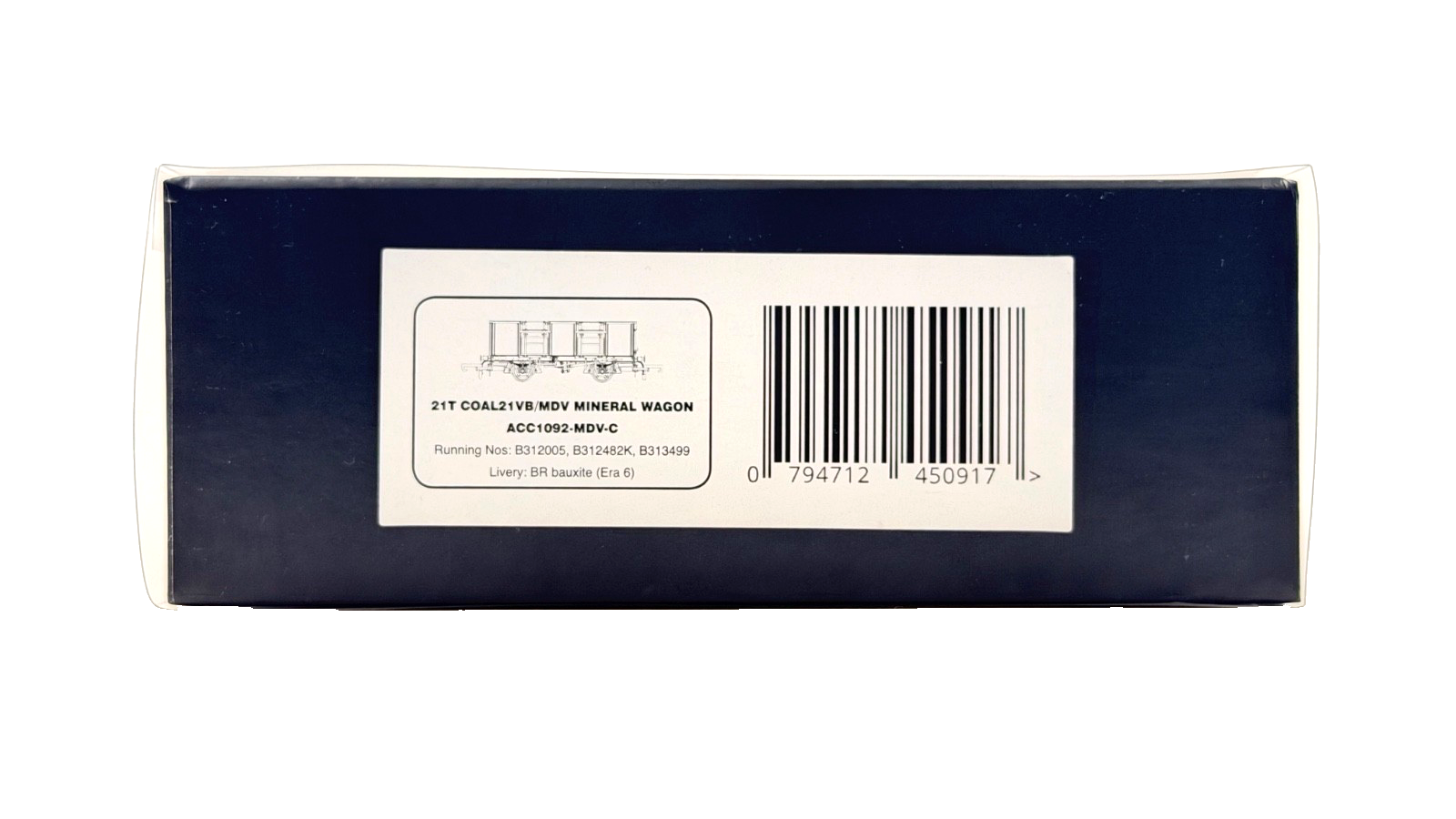ACCURASCALE OO GAUGE - ACC1092-MDV-C - 21T COAL21VB/MDV MINERAL WAGON BR BAUXITE