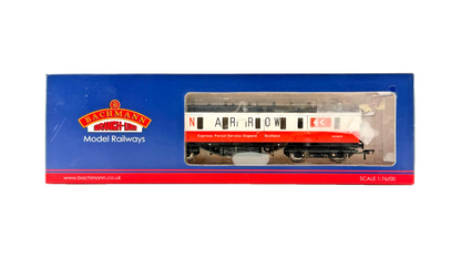 BACHMANN OO GAUGE - 34-331 - 50FT STANIER PARCELS VAN TARTAN ARROW BOXED
