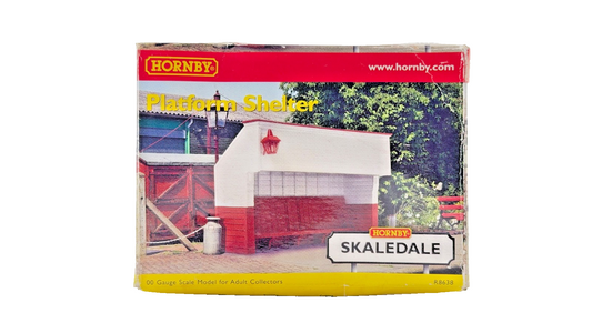 HORNBY 00 GAUGE SKALEDALE - R8638 - STATION PLATFORM SHELTER - BOXED