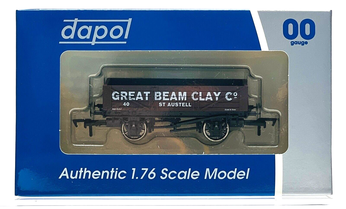 DAPOL 00 GAUGE - GREAT BEAM CLAY CO ST AUSTELL NO.40 (BURNHAM LIMITED ED)