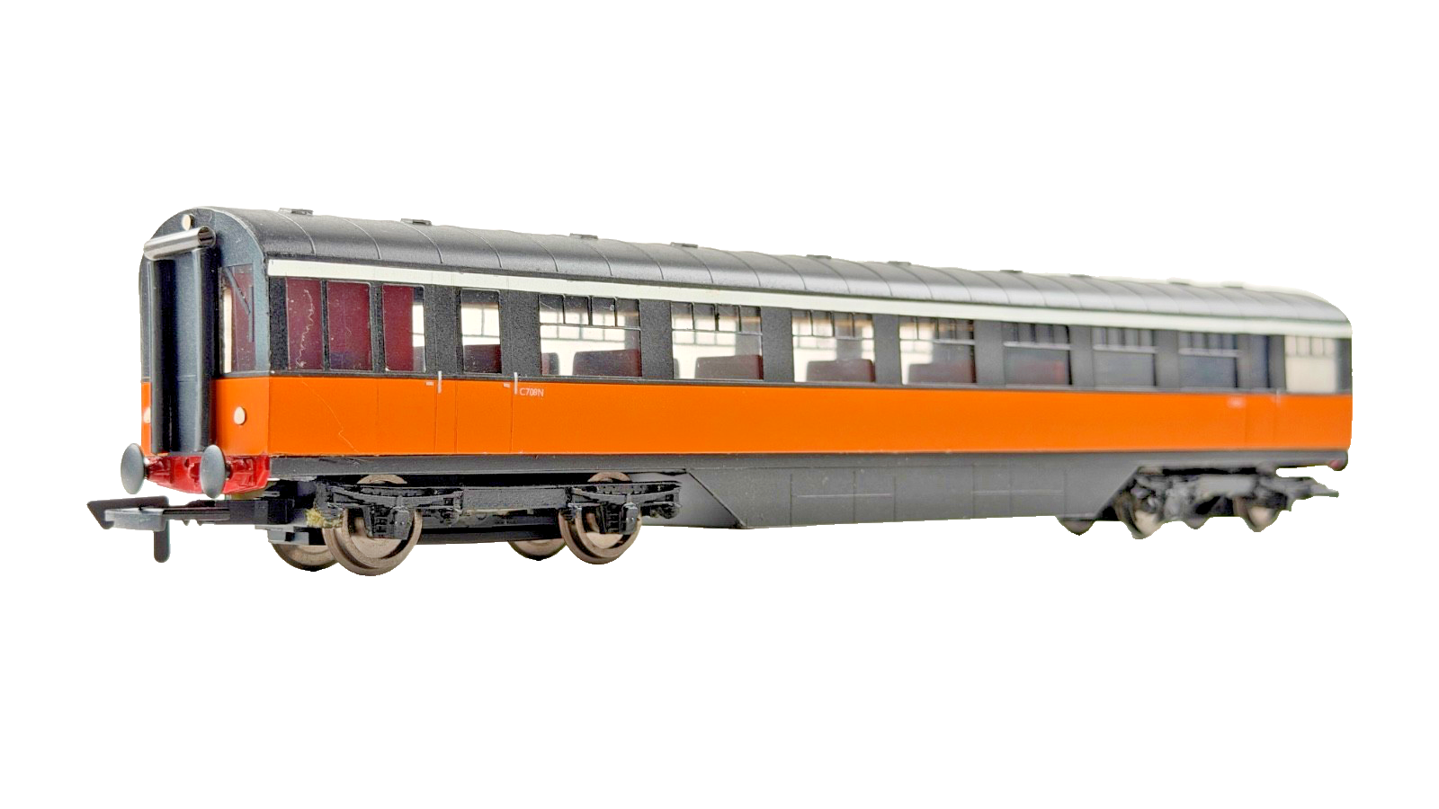 SILVER FOX MODELS OO GAUGE - IRISH RAIL ORANGE & BLACK BUT CLASS 700 RAILCAR SET
