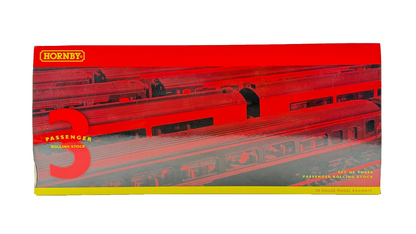 HORNBY OO GAUGE - R4898 - NORTHERN BELLE LIVERY MK2E TRIPLE COACH PACK BOXED