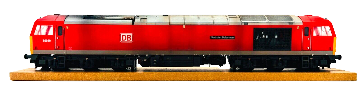 HELJAN O GAUGE - 6004 - CLASS 60 DIESEL 60059 DB SCHENKER 'SWINDEN DALESMAN' TMC