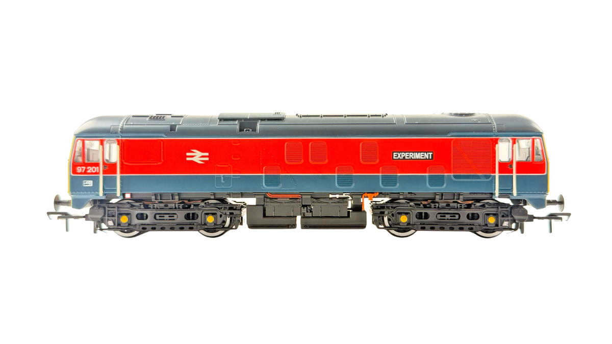 BACHMANN 00 GAUGE - 32-444 - CLASS 24/1 97201 'EXPERIMENT' BR RTC BLUE & RED