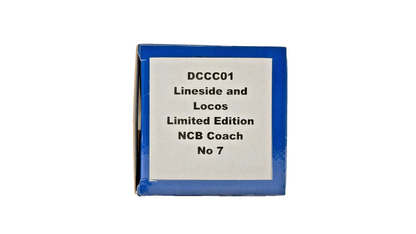 DAPOL 00 GAUGE - DCCC01 - NCB GREEN NATIONAL COAL BOARD COACH NO.7 (LTD EDITION)