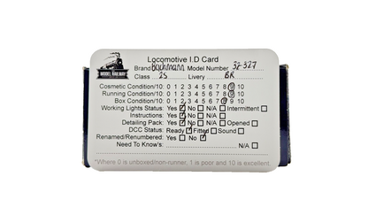 BACHMANN OO GAUGE - 32-327 - CLASS 25/1 BO-BO DIESEL 25052 BR BLUE WEATHERED