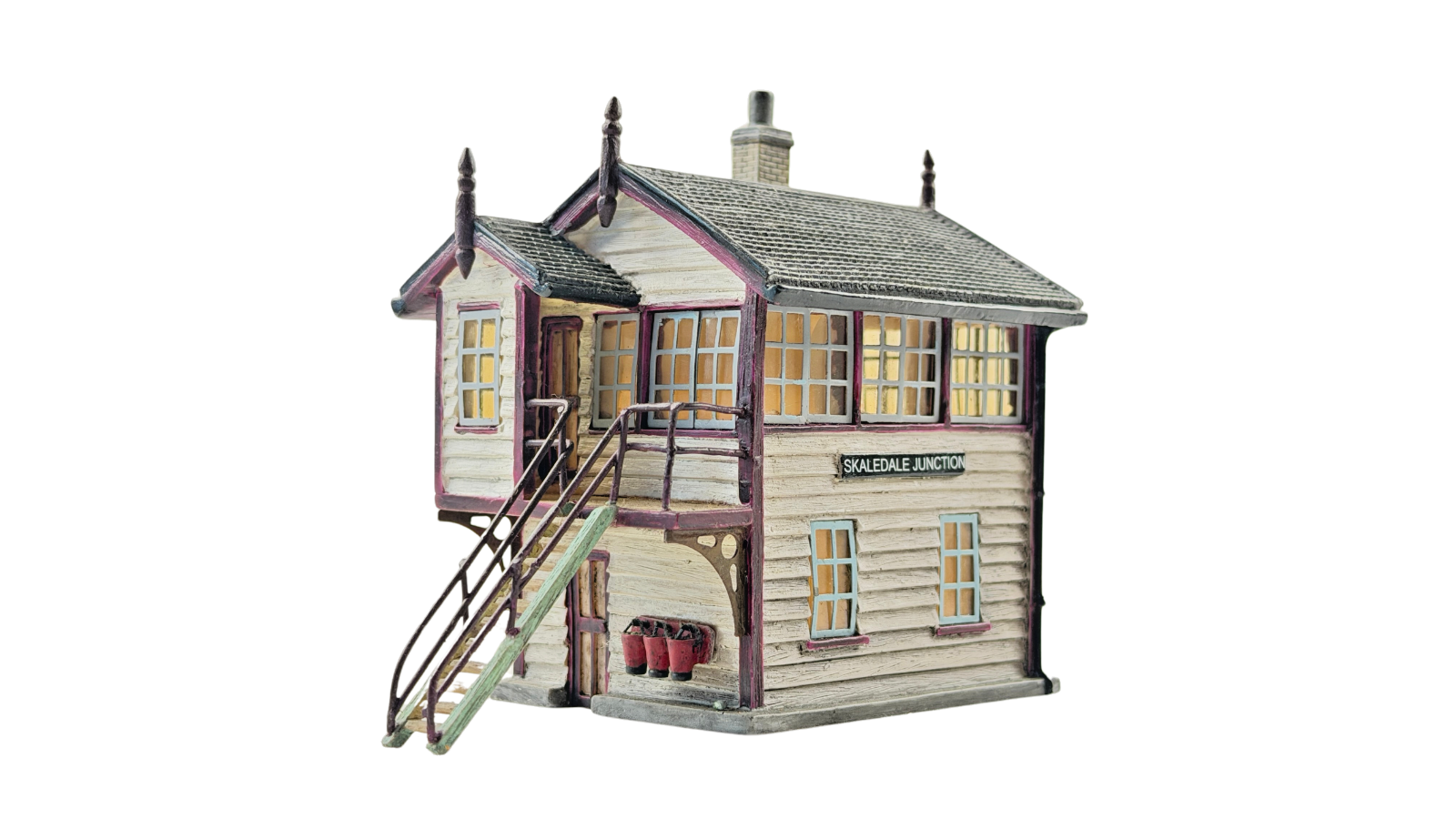 HORNBY SKALEDALE OO GAUGE - R8534 - SIGNAL BOX - UNBOXED LOT 1